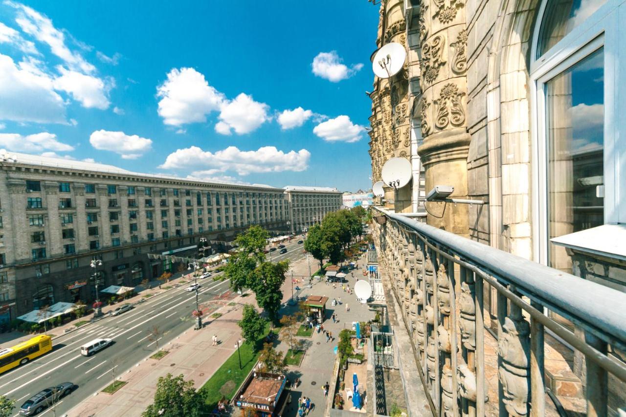 Квартира На Крещатике Kiev Bagian luar foto