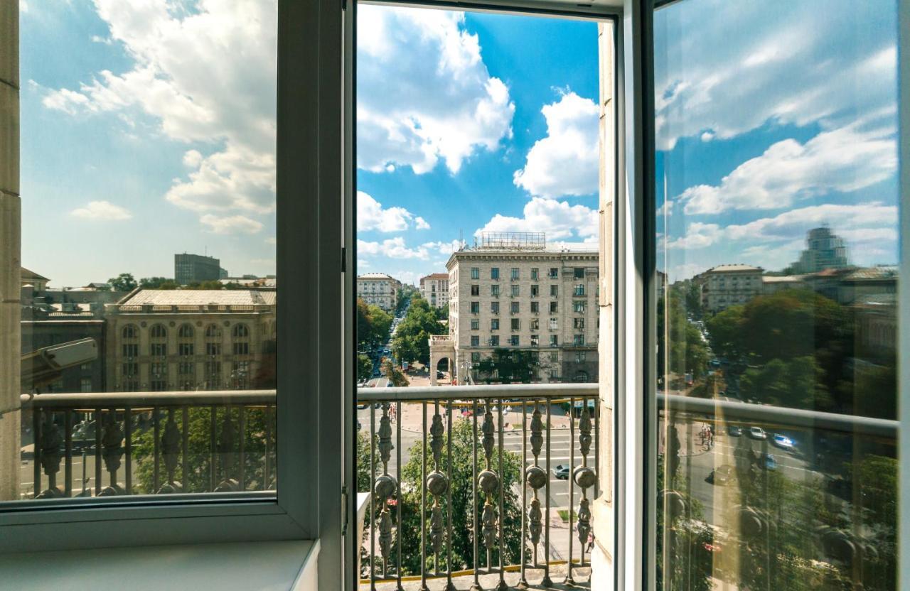Квартира На Крещатике Kiev Bagian luar foto