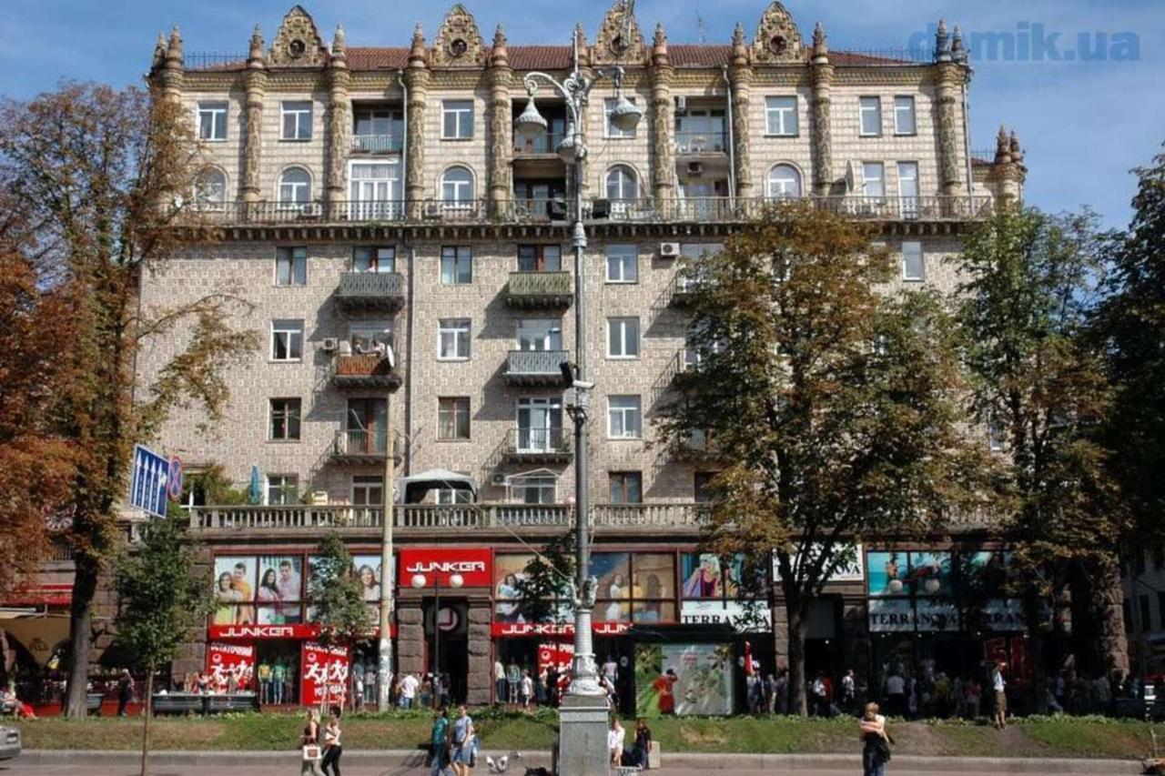 Квартира На Крещатике Kiev Bagian luar foto